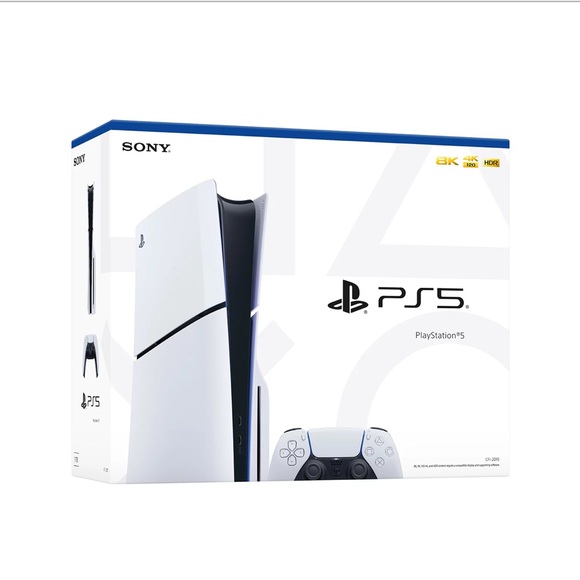 PS5 Sony PlayStation 5 Console Slim Disc Edition, 1TB – NWT CFI-1215A Model 🎮 - Picture 3 of 17